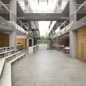 Polyflor - Expona Commercial PUR - Light Grey Concrete 5067