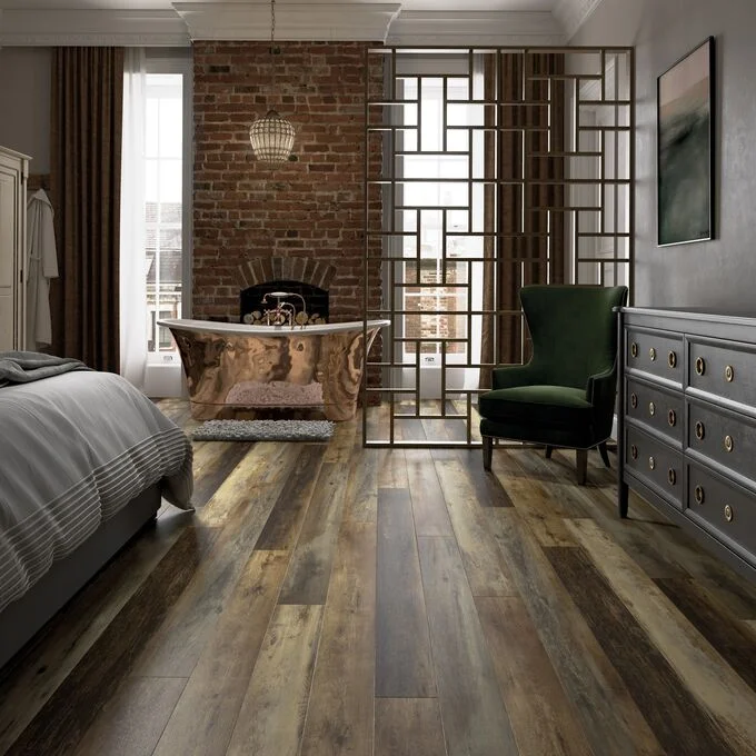 Polyflor - Expona Design PUR - Rustic Spiced Timber 9047